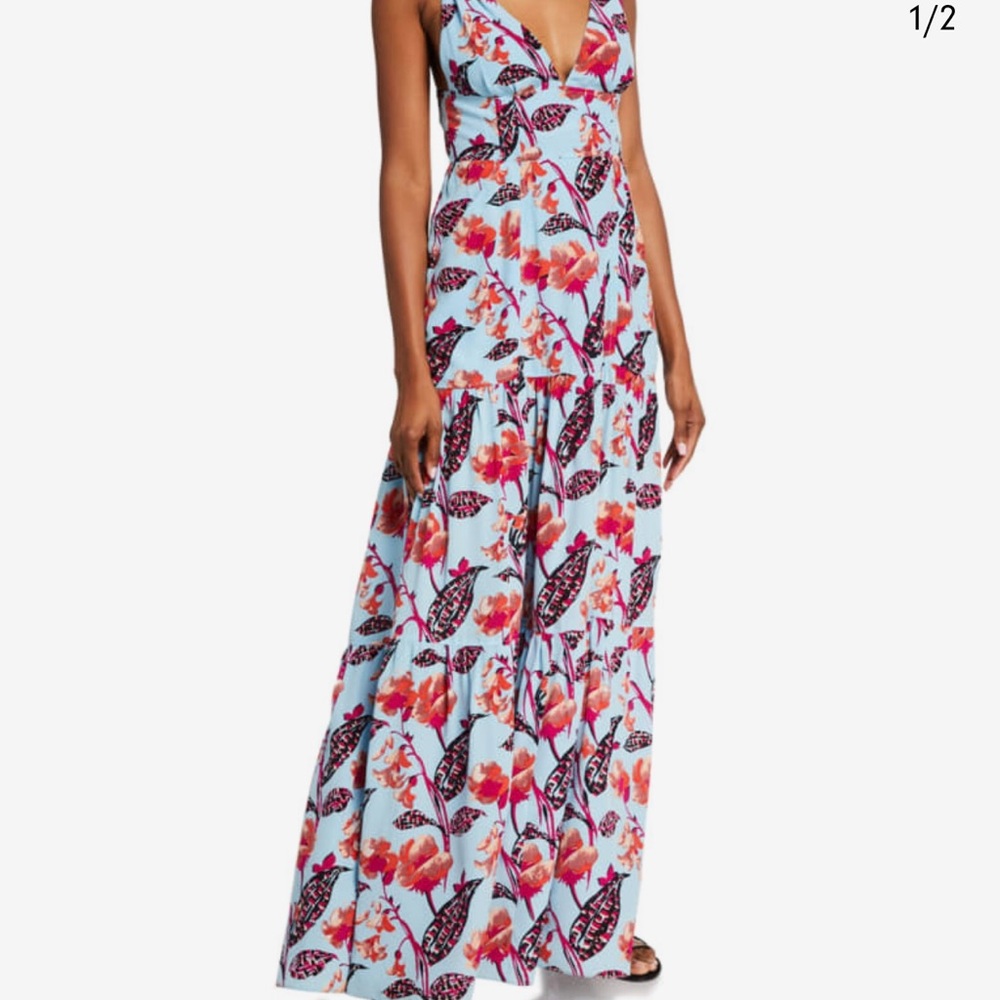 ALC Rae Dress in Blue Multi